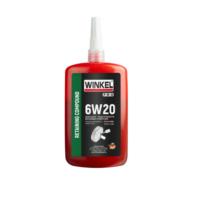 WINKEL PRO 6W20 Yüksek Mukavemetli Kenetleyici 250ML Yeşil