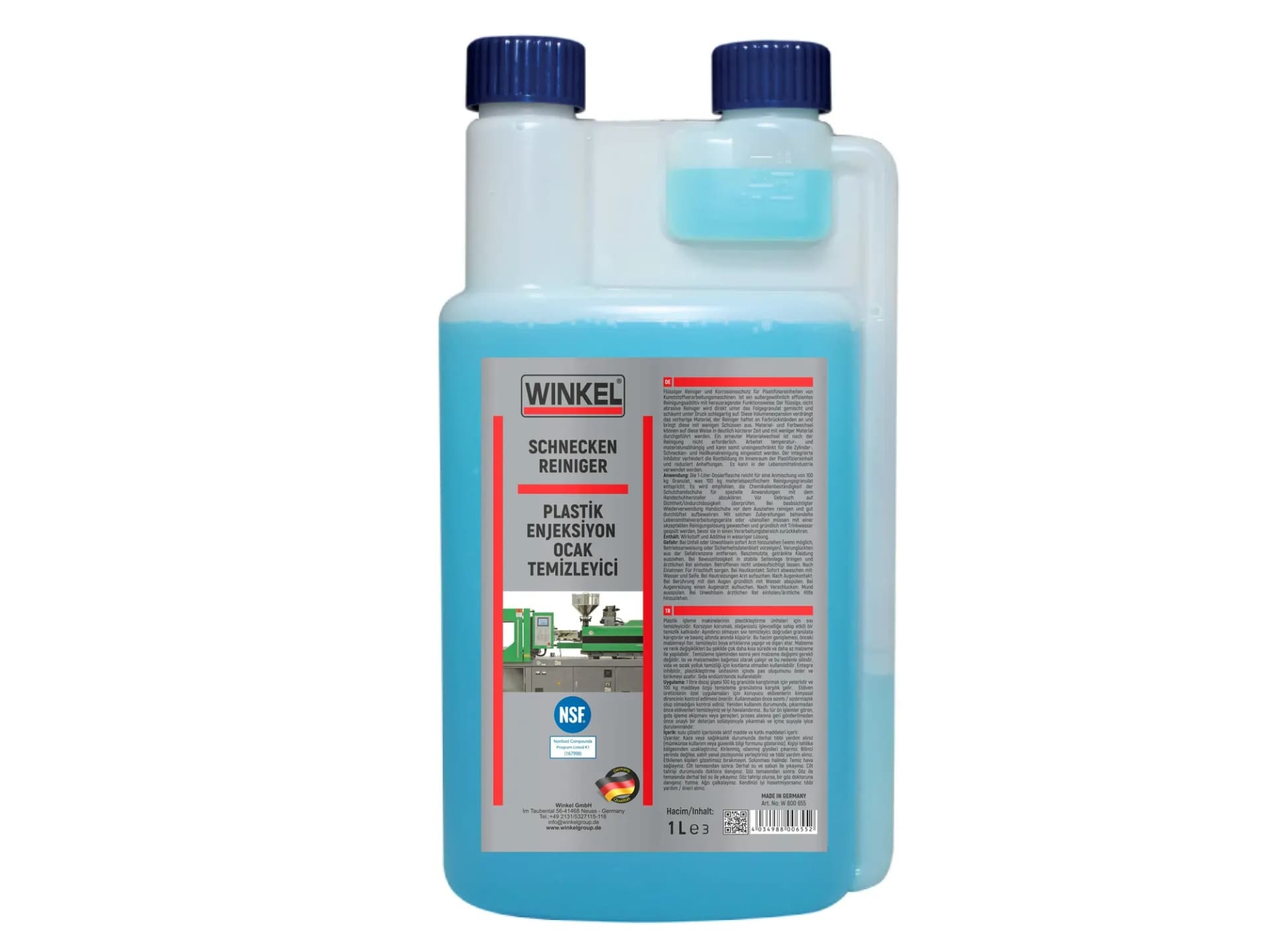 Plastik Enjeksiyon Ocak Temizleme 1L