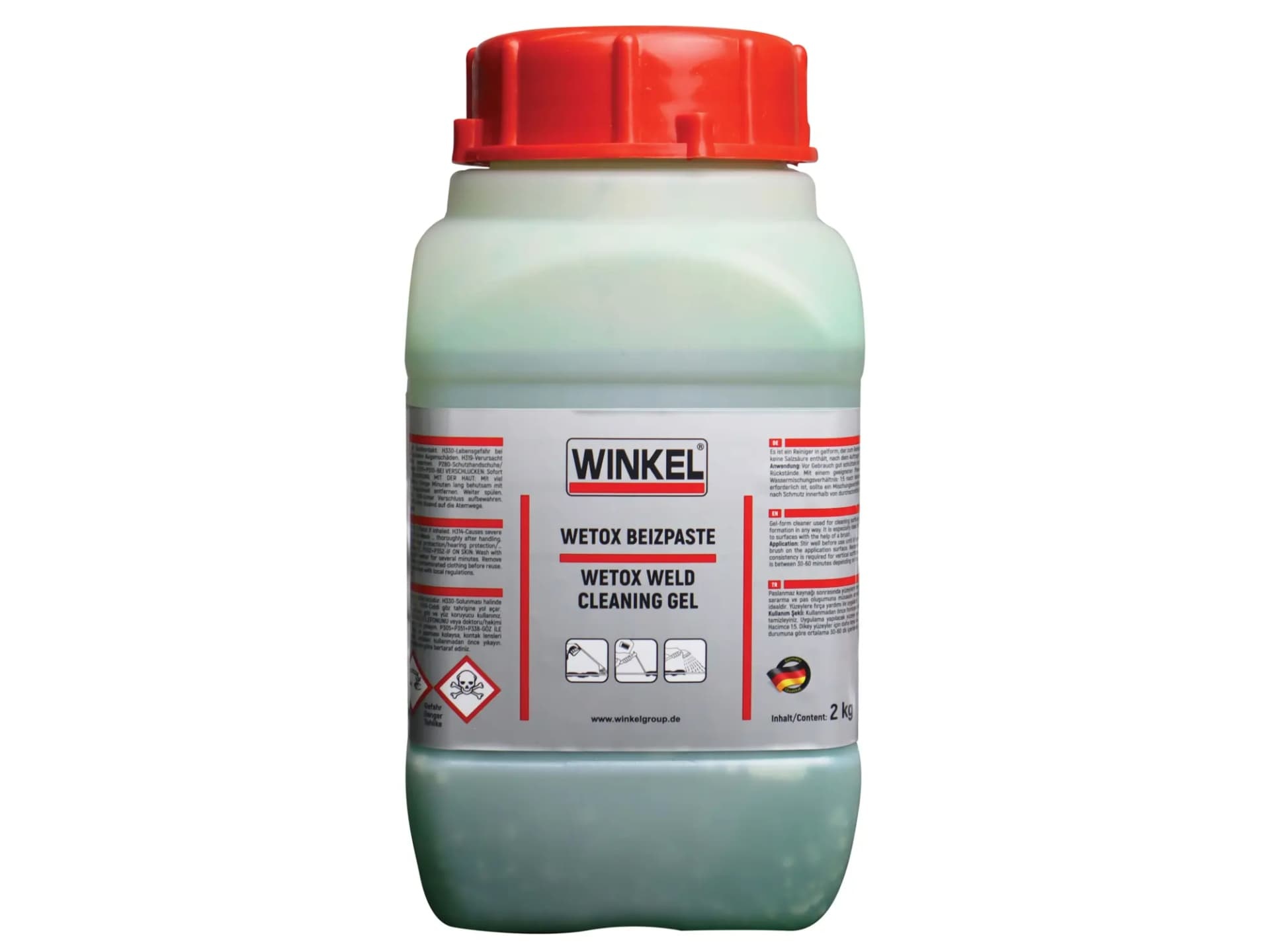 WETOX Kaynak Temizleme Jeli 2 KG