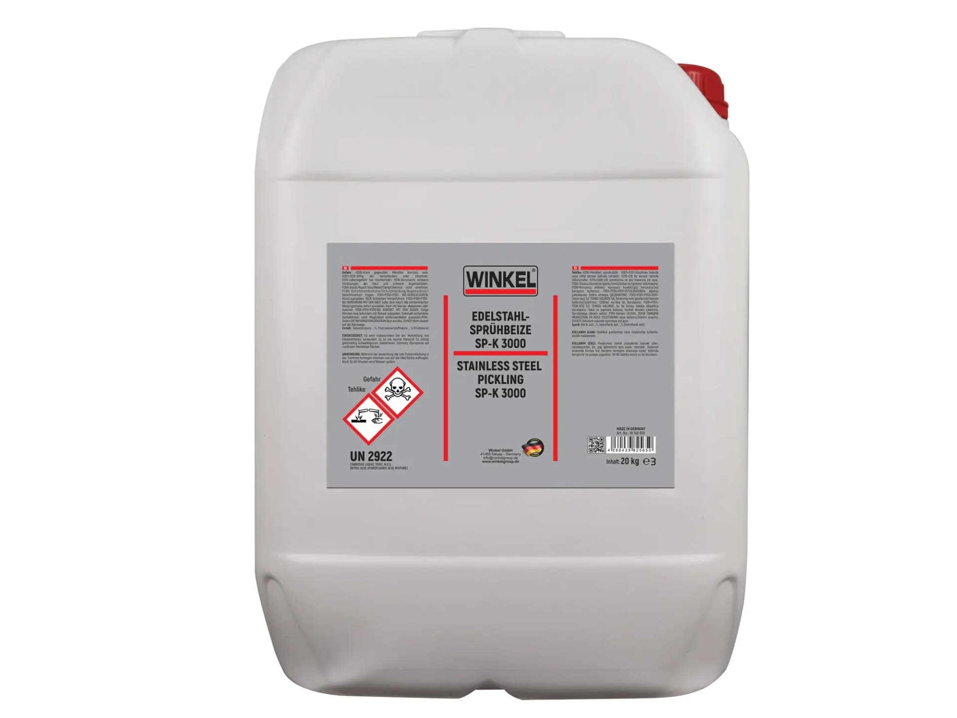 Paslanmaz Yüzey Temizleme SP-K 3000 20KG