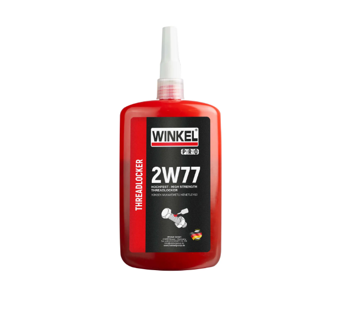 WINKEL PRO 2W77 Yüksek Mukavemetli Cıvata Sabitleyici 250 Kırmızı