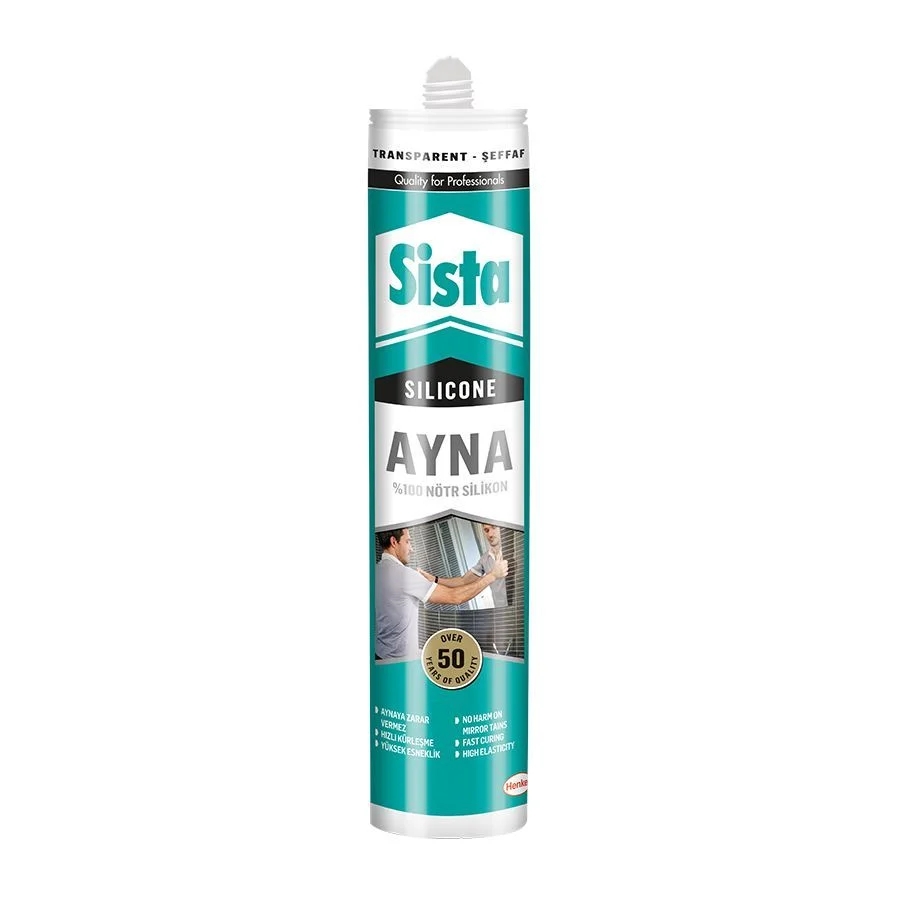 Sista Neutral Silikon ( Ayna Silikonu ) 310ML
