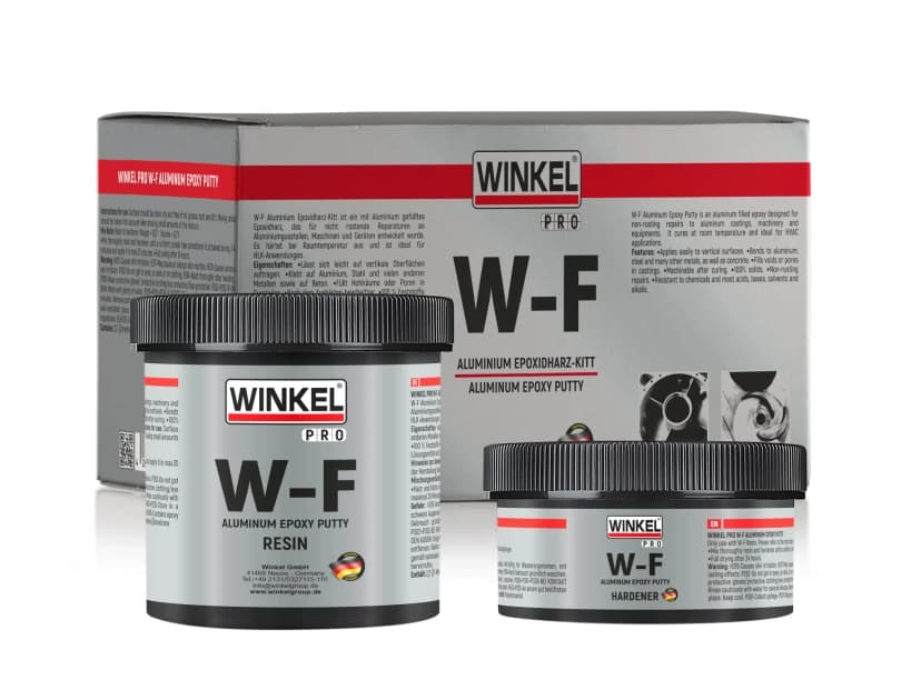 WINKEL PRO W-F Alüminyum Tamir Epoksi Macunu 500g Gümüş Gri