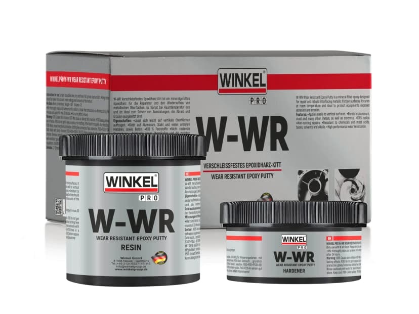 WINKEL PRO W-WR Aşınmaya Dayanıklı Epoksi Macun 500g Alüminyum Gri