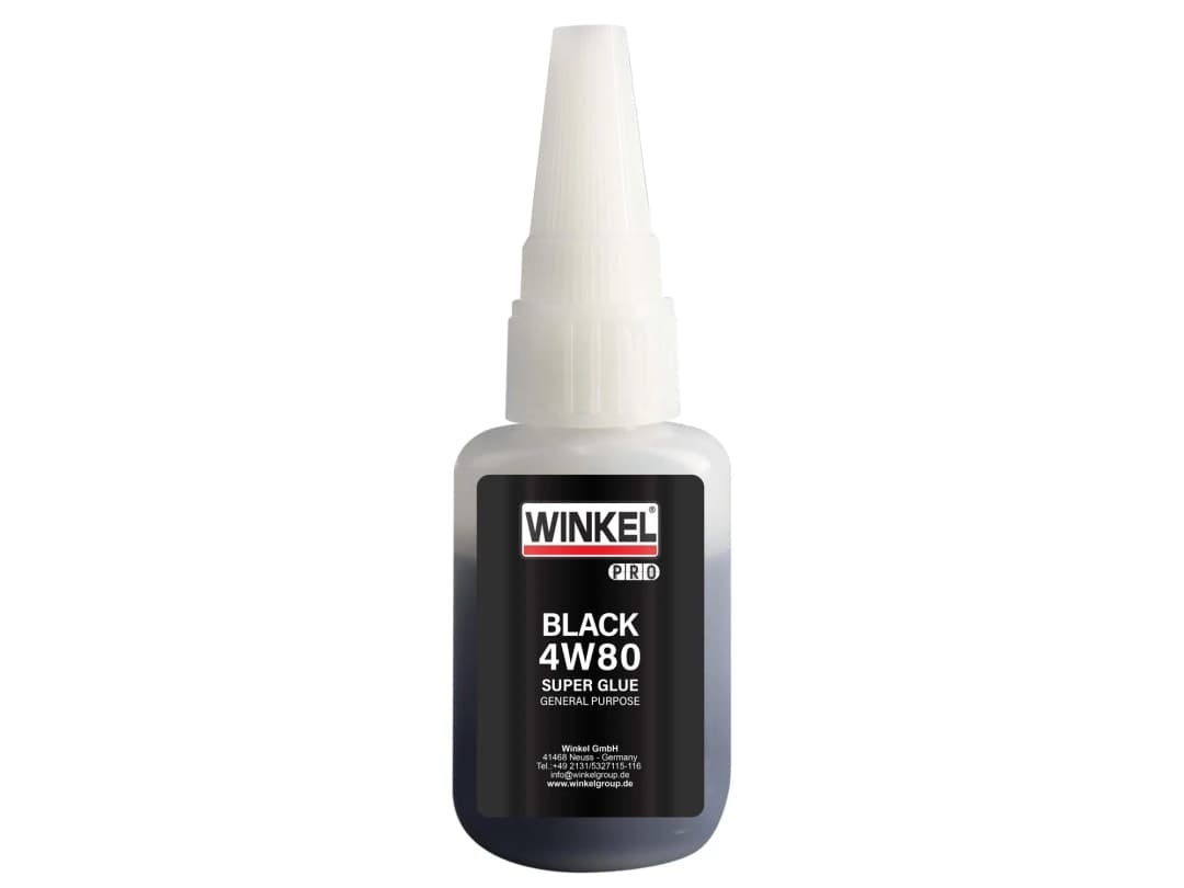 WINKEL PRO Siyah 4W80 Süper Yapıştırıcı 20g