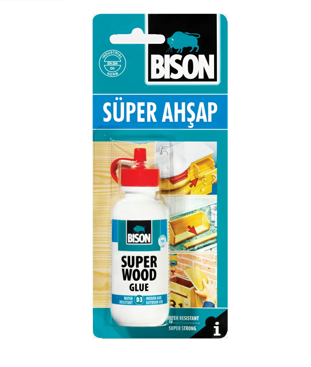 Bison Süper Wood – Süper Ahşap Yapıştırıcı 75GR
